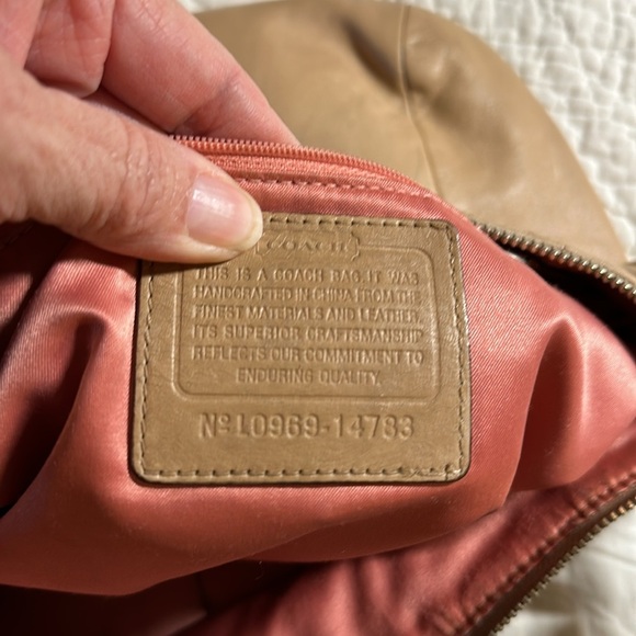 Coach Tan Shoulder Bag - Picture 5 of 9